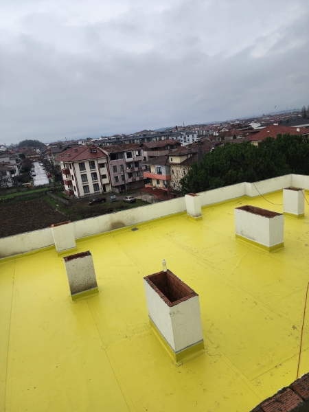 PVC Membran kaplama Yalıtımı